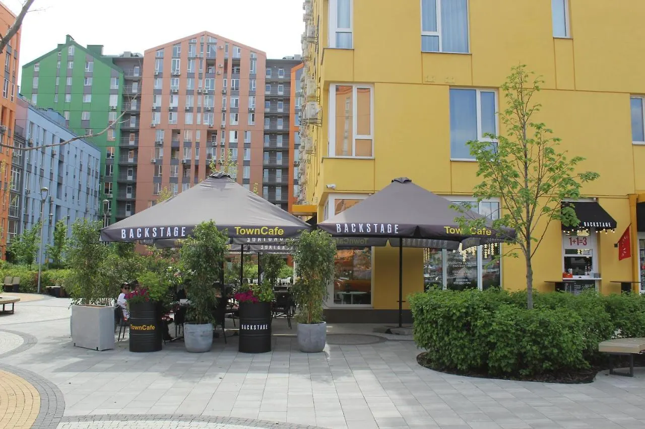 Cozy Smart Studio Apartment In A Closed Residential Complex Comfort Town Кт-11 Kiev 0*,  Oekraïne