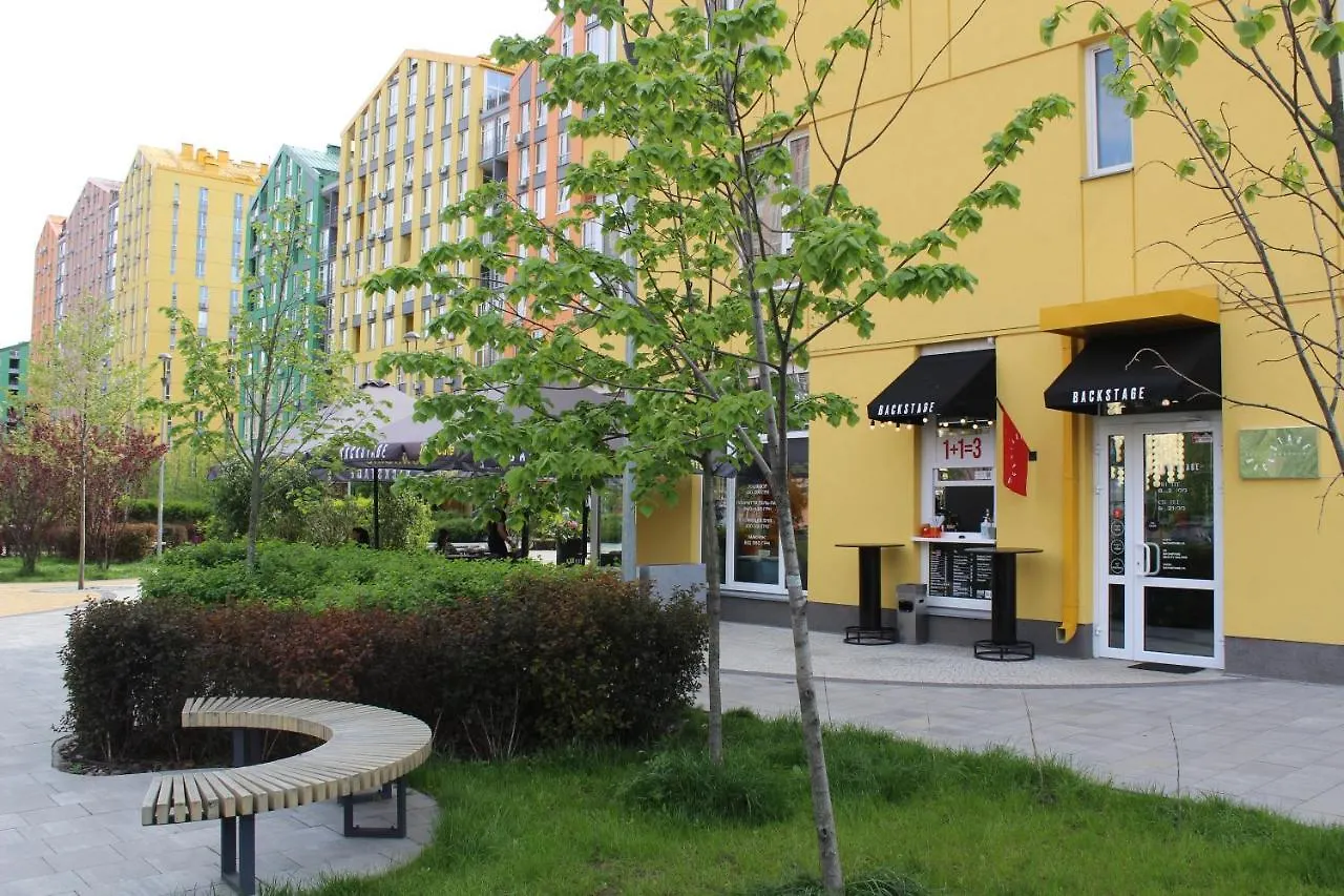 Cozy Smart Studio Apartment In A Closed Residential Complex Comfort Town Кт-11 Kiev Oekraïne
