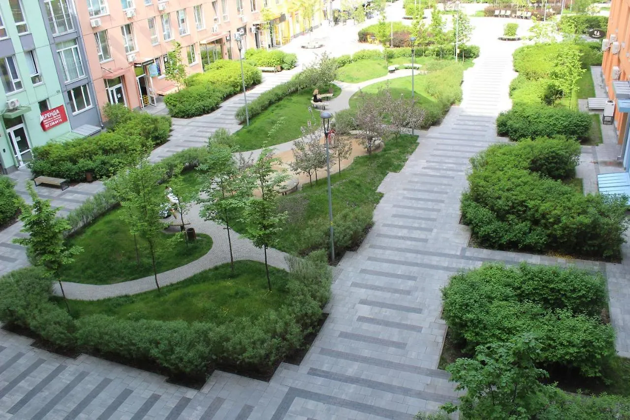 Cozy Smart Studio Apartment In A Closed Residential Complex Comfort Town Кт-11 基輔